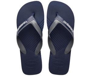 Havaianas Hav. Dual, Infradito Uomo, Blu Navy Grigio Acciaio, 5.5/6 UK