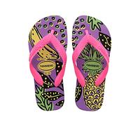 Havaianas HAV Kids Top Fashion, Infradito Unisex Bambini, Viola, 28 EU