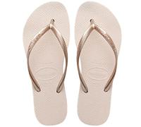 Havaianas HAV.Slim Flatform - Sandali unisex per adulti, Beige, 37/38 EU