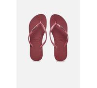 Havaianas - Hav. Slim Logo Metallic W Bordeaux - Infradito 35 - 36 Bordeaux