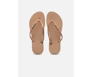 Havaianas - Hav. Slim Logo Metallic W Rosa - Infradito 35 - 36 Rosa