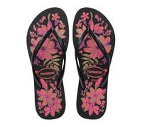 Havaianas HAV Slim Organic, Infradito Donna, Nero, Grigio, Oro, 8.5/9 UK