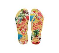 Havaianas HAV Slim Summer Lemon Yellow, Infradito Donna, Rosa (Rose), 39 EU