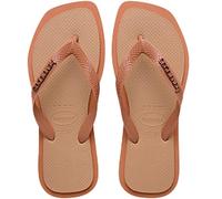 Havaianas Hav. Top Square Fusion - Infradito da donna, Oro Rosa, 35 EU