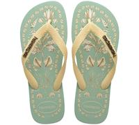 Havaianas HAV.Top Tropicalia Vibes - Sandali da donna, Verde Costa, 43/44 EU