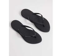 Havaianas - Infradito a punta slim nere glitterate-Nero 41-42