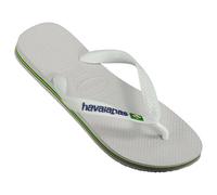 Havaianas Brasil Logo Flip Flops Bianco EU 45-46