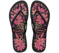 Havaianas Infradito da donna HAV. Slim Organic, Nero Grigio Oro, 33/34
