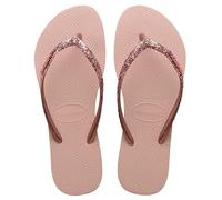 Infradito Havaianas Slim Glitter II rosa dorato donna - 35-36