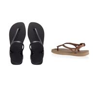 Havaianas Infradito Oro Rosa 37/38 EU + Sandali Nero 37/38 EU