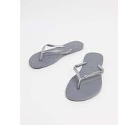 Havaianas - Infradito slim argento con cristalli 3-4
