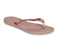 Havaianas Infradito SLIM LOGO METALLIC in Rosa 39 / 40