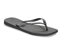 Havaianas Infradito SLIM SQUARE LOGO METALLIC in Nero 39 / 40