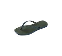 HAVAIANAS Infradito 'Slim Square Sparkle' blu scuro / oliva Donna HAVAIANAS 39-40