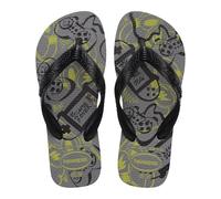 Havaianas Kids Athletic Bambini e ragazzi FlipFlop Steel Grey/Citrus Yellow 29 EU