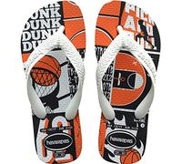 Havaianas Kids Athletic, Infradito Bambini e ragazzi, New Graphite/White, 27/28 EU