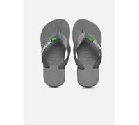 Havaianas - Kids Brasil Logo Grigio - Infradito - Taglia 27 - 28 27 - 28 Grigio