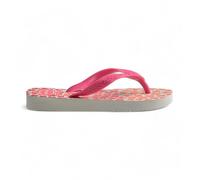Infradito Havaianas Flores bianco fucsia bambini - 25-26