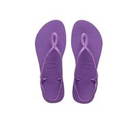 Havaianas - Kids Flores, Infradito, Comode, Resistenti E Divertenti, Suola Con Stampa Floreale, Cinghie Metalliche E Suola Antiscivolo, Bambine e ragazze
