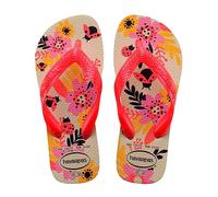 Havaianas Kids Flores, Infradito Unisex - Bambini e ragazzi, Beige, 33/34 EU