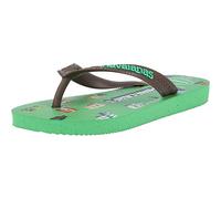 Havaianas Minecraft, Infradito Unisex - Bambini, Verde (Foglia Verde), 27/28 EU