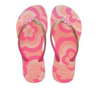 Havaianas - Kids Slim Glitter II, Infradito per Bambine con Stampa e Glitter, Design Leggero e Brillante, Suola Antiscivolo