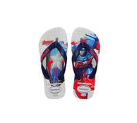 Havaianas Kids Top Marvel II, Flip Flop Unisex Kids, bianco, 19/20 EU