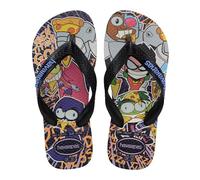 Havaianas Kids Top Warner Unisex - Bambini e ragazzi FlipFlop Black 35/36 EU