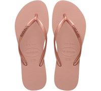 Infradito Havaianas Slim Logo Metallic beige dorato donna - 35-36