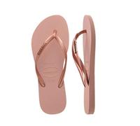 Havaianas - Women's Slim Logo Metallic - Sandali Brazil 39/40 | EU 41|42 fuchsia/marrone
