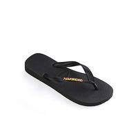 Havaianas Logo Women's Toe Separator Black, Dimensione:39-40