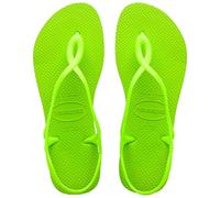 Havaianas Luna, Infradito Donna, Lemon Green, 37/38 EU