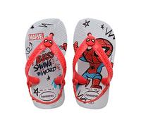 Havaianas Marvel, Infradito Unisex - Bambini, Grigio (Grey Grey), 19 EU