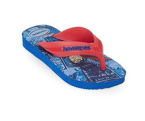 Havaianas Max Herois, Infradito Unisex/Bambini, Multicolore (Blue Star 3847), 29/30 EU