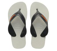 Havaianas Max, Infradito Bambino, Bianco/Grigio, 31/32 EU