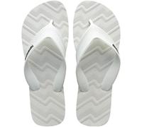 Havaianas Men HAV. Track Waves Infradito Bianco, 45/46 EU