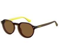 Havaianas Unisex ARRAIAL/CS GLN/70 Occhiali da sole Acetato Marrone Marrone Rotonda