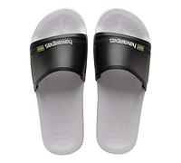 Havaianas Old Slide Brasil, Infradito Unisex - Adulto, White Black, 37/38 EU