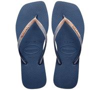 Havaianas Rosa Gold Donna Pop Up Metallic Logo Slim Square Slipper - 40