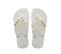 Havaianas Sandali metallici con logo Havaianas Top Bianco