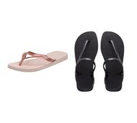 Havaianas Sandali Nero 37/38 EU + Infradito Rosa 37/38 EU
