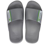 Havaianas Slide Brasil, Infradito Unisex - Adulto, Steel Grey, 35/36 EU