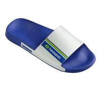 Havaianas Slide Brasil (Mini Me), Infradito Unisex - Bambini e ragazzi, Marine Blue, 31/32 EU