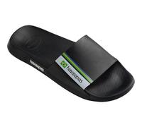Havaianas Slide Brasil (Mini Me), Infradito Unisex - Bambini e ragazzi, Nero, 29/30 EU
