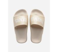 Havaianas Slide Classic Logomania W - Ciabatte - Donna - Beige 39-40