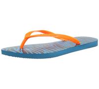Havaianas Slim Animals, Infradito Donna, Blu (Capri Blue), 41/42 EU