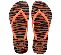 Havaianas Slim Animals, Infradito Donna, Multicolore (Ruggine/Arancia), 35/36 EU