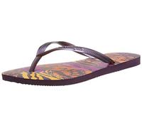 Havaianas Slim Animals, Sandali, Donna, Viola (Aubergine), 41/42
