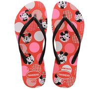 Havaianas Infradito Slim Disney Donna Rosso/Nero Taglia 41/42 EU