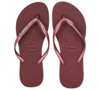 Infradito HAV SLIM LOGO METALLIC Rosso 37/38